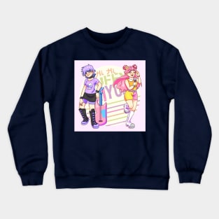 Hi Hi Puffy AmiYumi Crewneck Sweatshirt